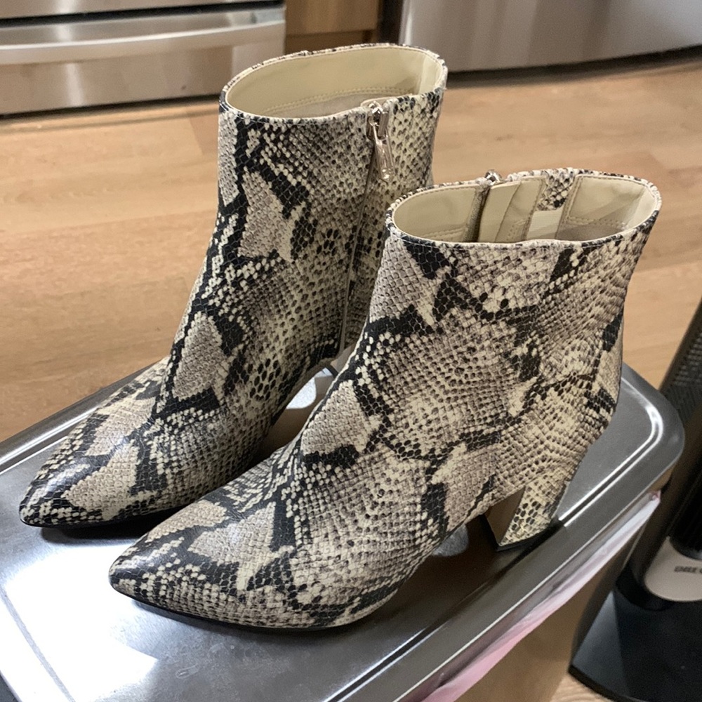 Sam Edelman Snake Skin Bootie